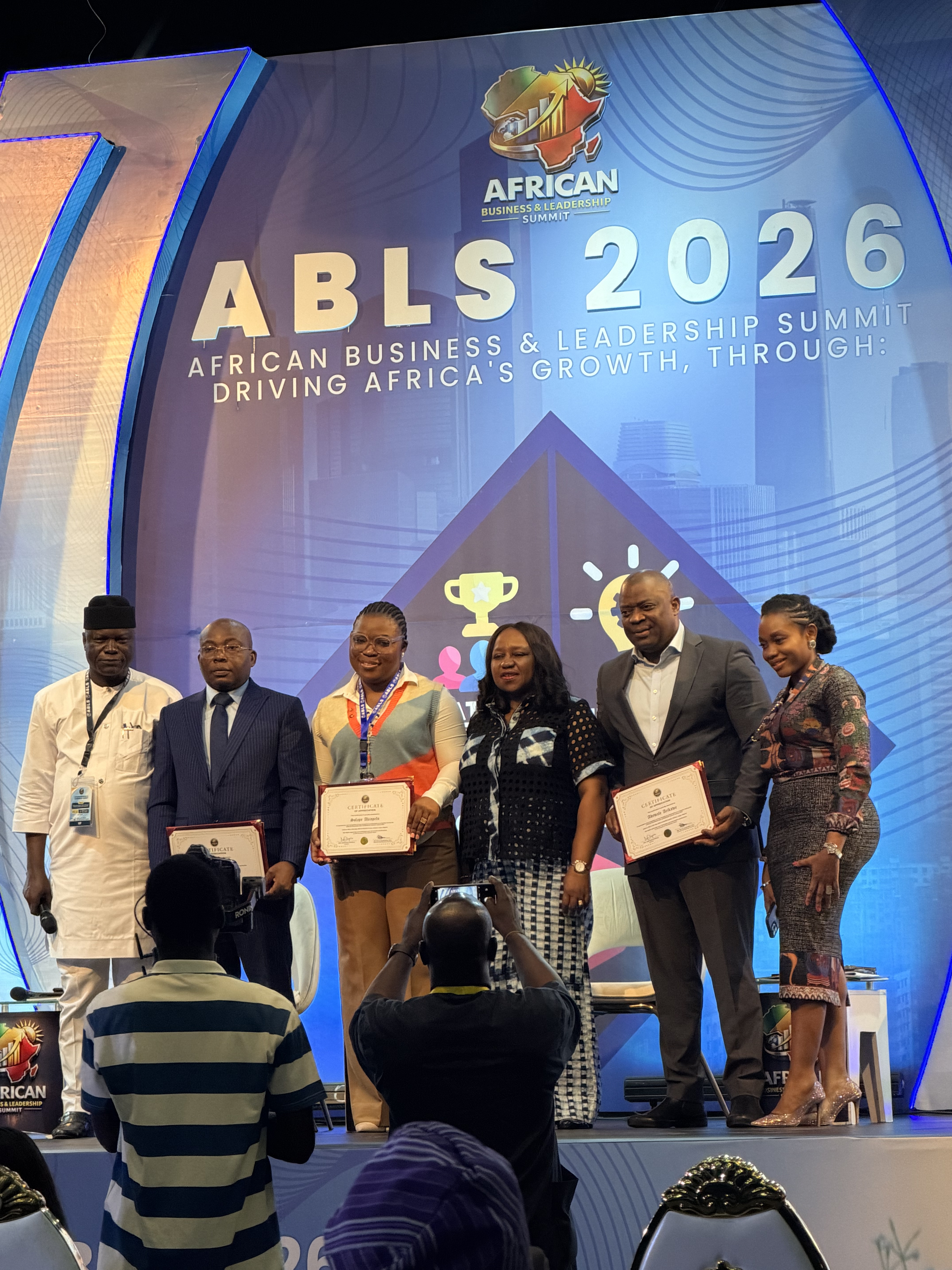 ABLS 2026 — cultural performance on stage, Lagos